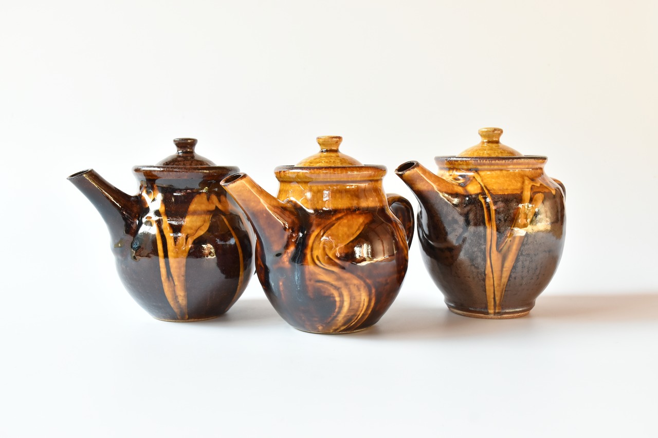 小代焼ふもと窯 / 井上尚之 : ポット ④