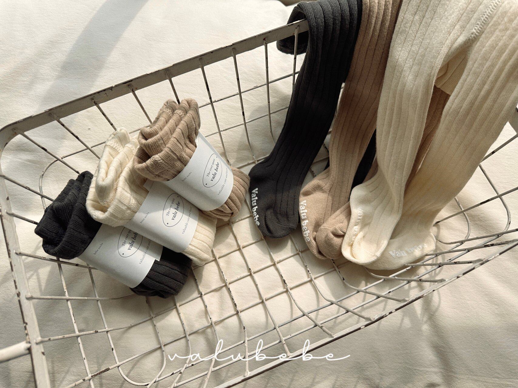 【予約】Velu Bebe Rib Tights (Bebe)