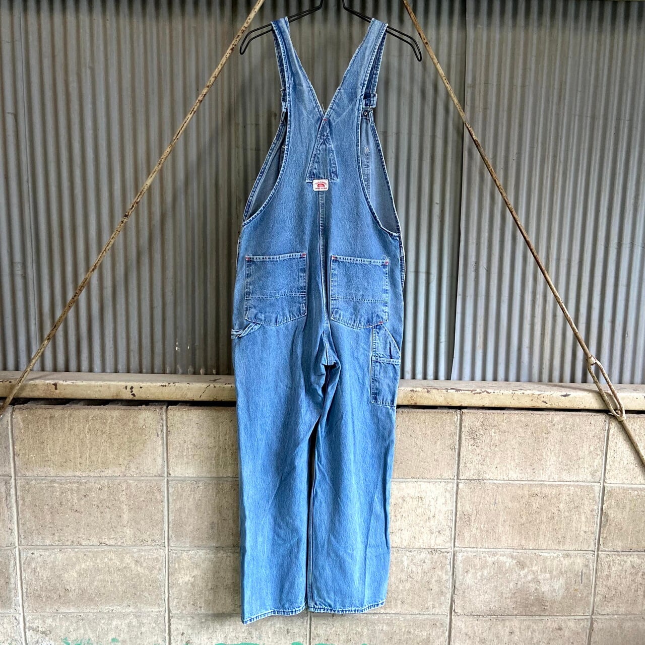 ビッグサイズ ROUND HOUSE ラウンドハウス デニム オーバーオール