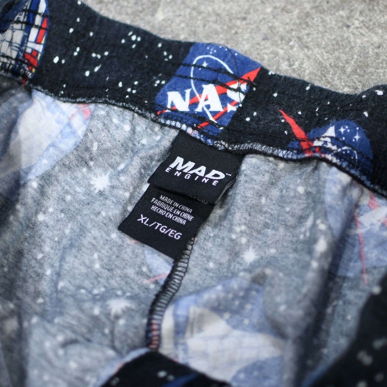 NASA pattern easy pants