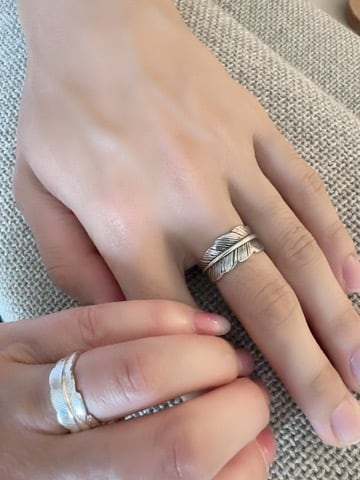 Big Feather Ring 男女兼用 | n.33