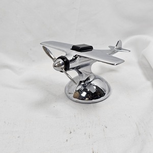 【激レア】飛行機 卓上ライター プロペラギミック