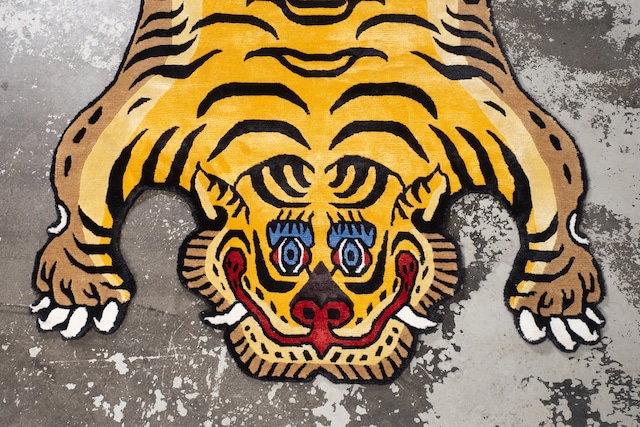 Tibetan Tiger Rug 《Lサイズ•シルク038》チベタンタイガーラグ