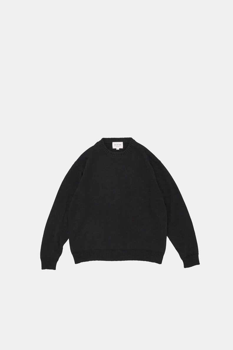 STILL BY HAND / シルクコットンクルーニット