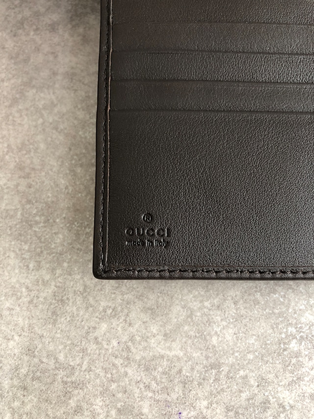 GUCCI グッチ GGキャンバス 財布 ベージュ ジャガード ネップ Wホック vintage ヴィンテージ オールド phhryh