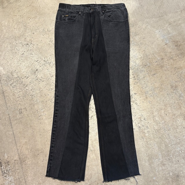 LEE BLACK DENIM PANT REMAKE