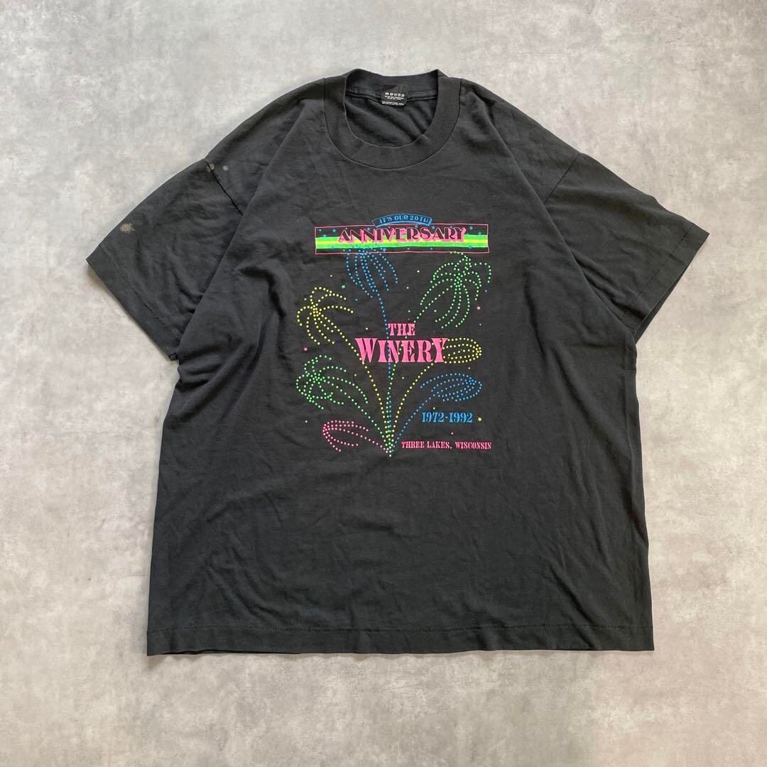 90s USA製 The WINERY ワイン vintage T-shirts