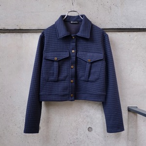 Pretty Garden / Waffle Knit Jacket