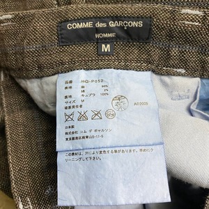 2006SS COMME des GARCONS HOMME linen set-up