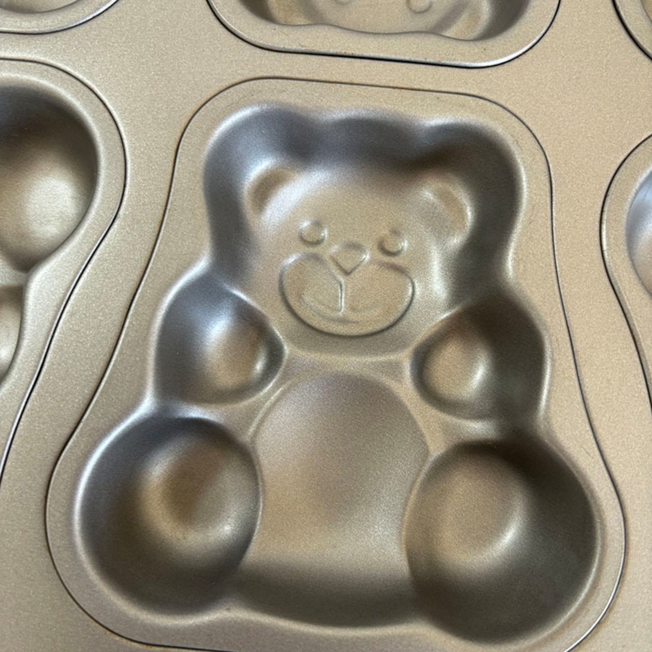 お菓子焼型菓子焼型　テディベア　くまちゃんのクッキー型　ケーキ型 12kwdz9-1