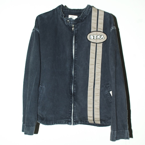 『Born To Kick Arse』 90s UK vintage denim jacket