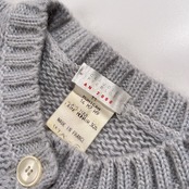 フランス製 CLAUDIE PIERLOT クローディ ピエルロ AN2000 モヘア混 ニット カーディガン サイズ T1 /水色系