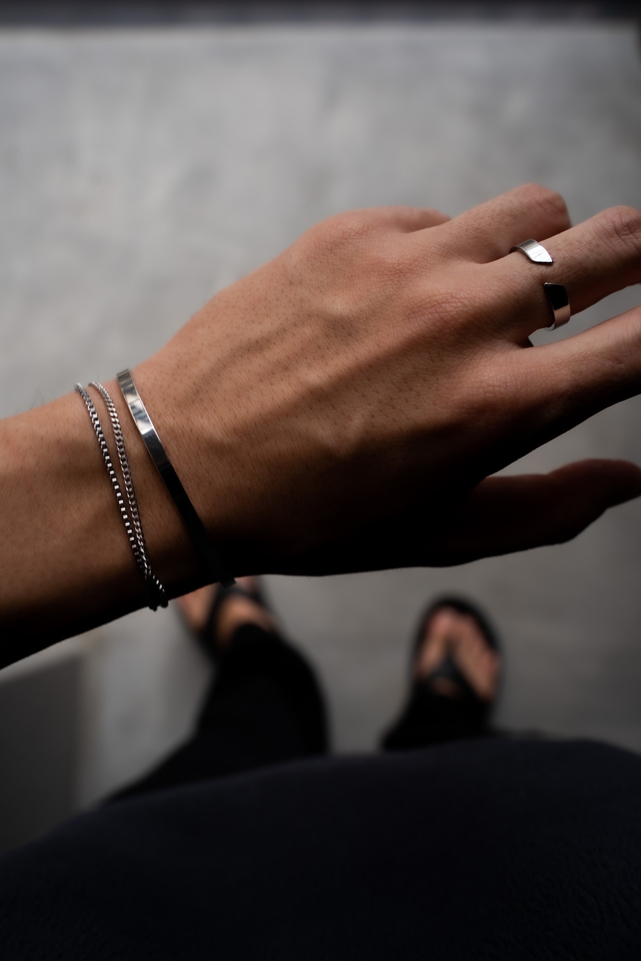 【Open adjust ring】/ SILVER