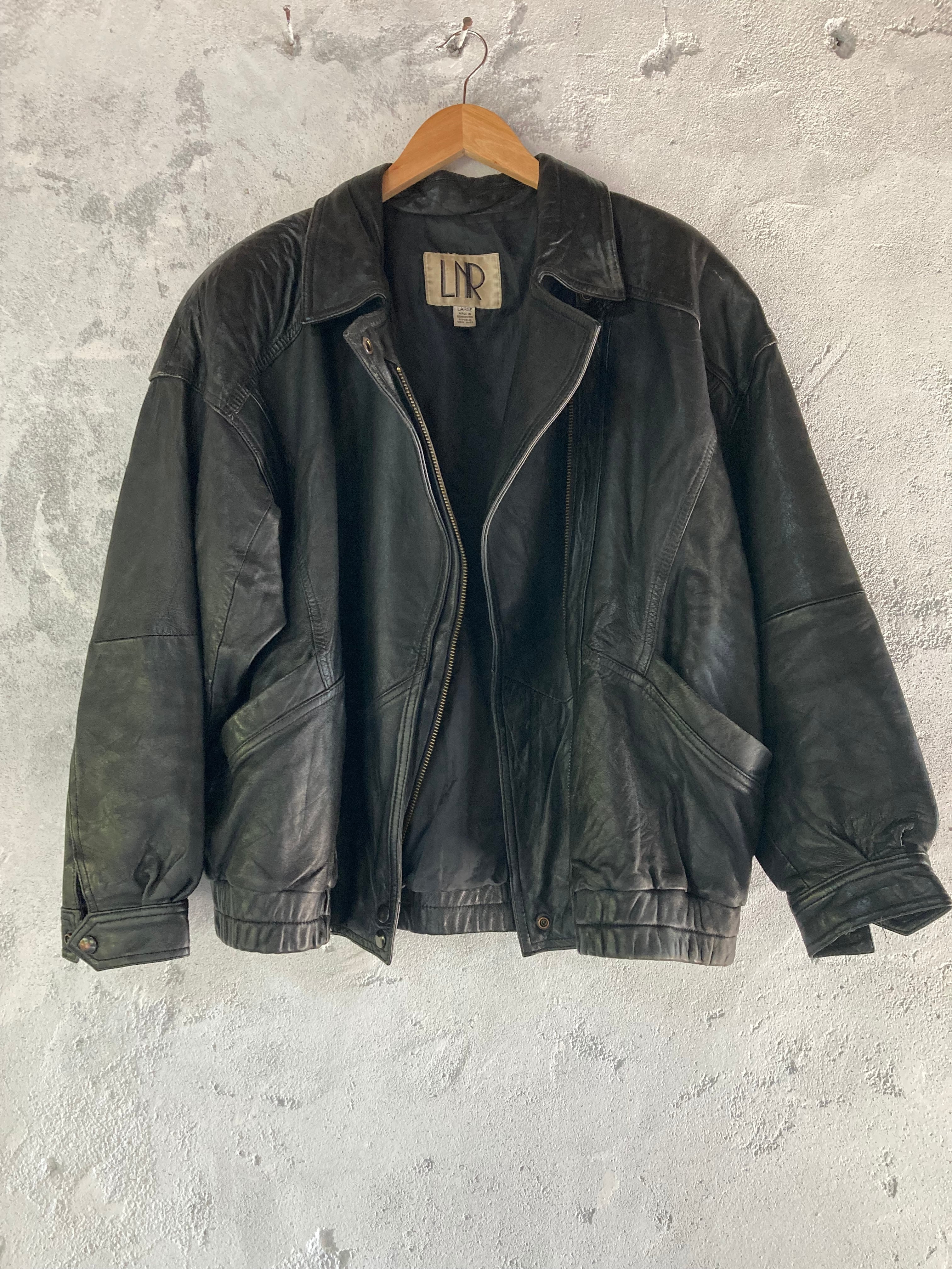 60's Mascot マスコット レザーダブルライダースジャケット Black