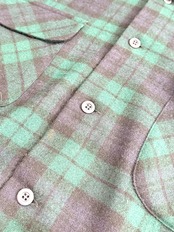 70s PENDLETON WOOL SHIRT MADE IN USA Size XL