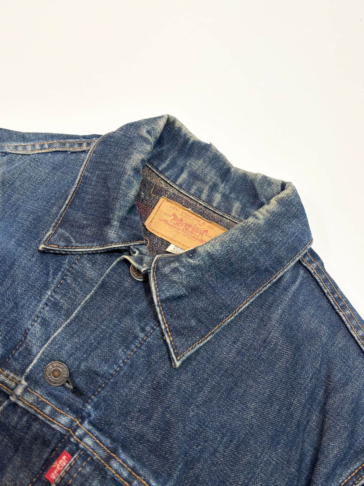 70s Levi’s "70505-0317" DENIM JACKET MADE IN USA Size 42程