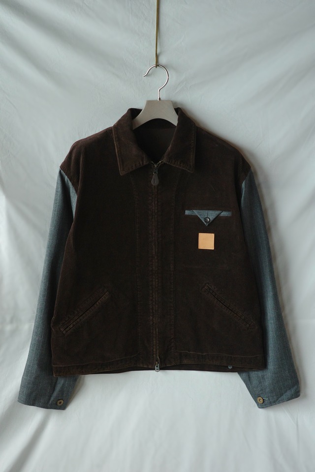KHOKI 【Combination Drizzler Jacket  -Brown-】