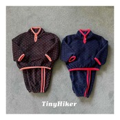 【取寄】Tiny Hiker プチドットフリースパンツ｜冬服｜韓国子供服