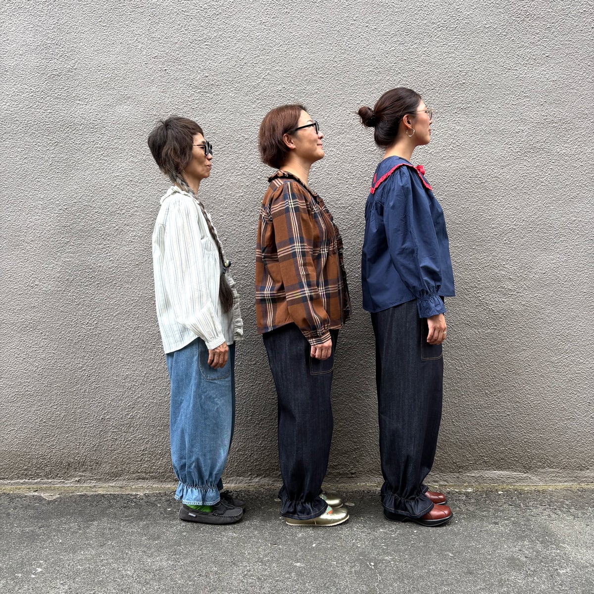 ドロワーズ　デニム