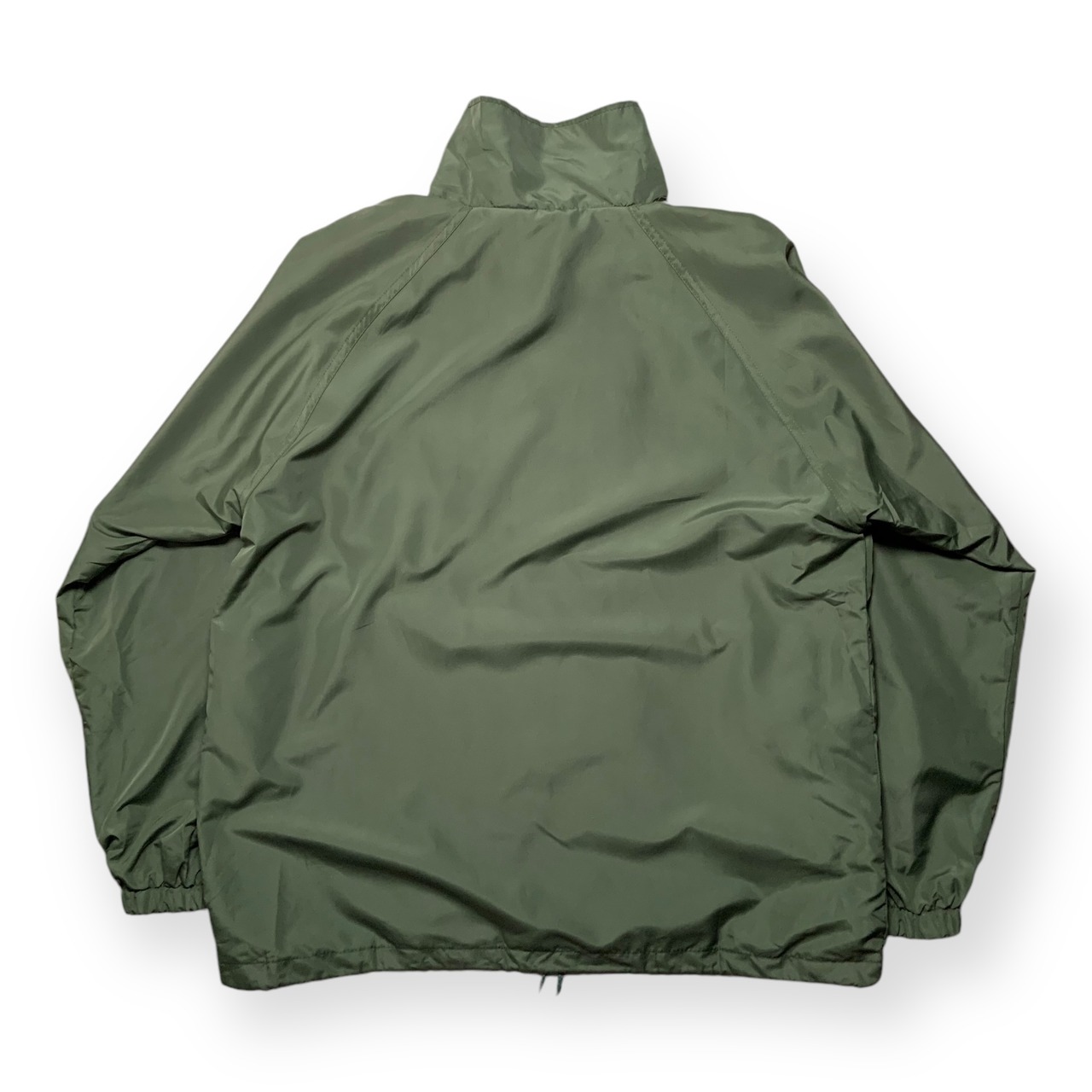 90s OLD STUSSY SPORT reflector line nylon jacket khaki 