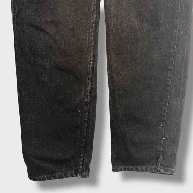 90s リーバイス シルバータブ ブラックデニムパンツ ストレート W36L30