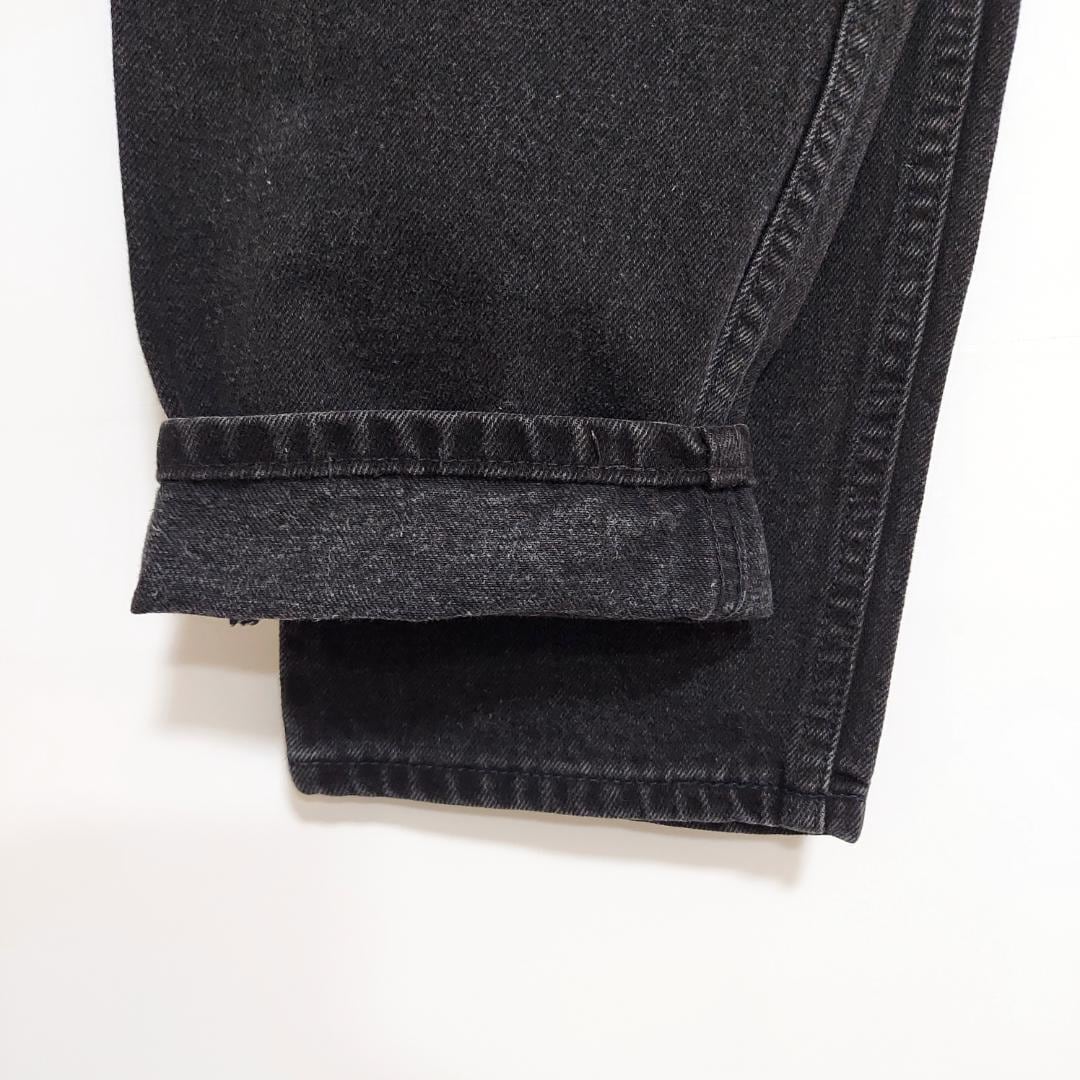 W31相当 Levi's リーバイス912 ブラックデニム 90s USA製 黒 | fuufu W31相当 Levi's リーバイス912 ブラックデニム 90s USA製 黒 | fuufu