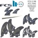 FCS2 フィン MAYHEM PIVOT TRI FIN SET FCS II メイヘム ピボット トライフィン トライ 3本セット サーフィン サーフボード ショートボード ロスト Matt Biolos マットバイオロス FCS国内正規品 S/50-65 MOSS