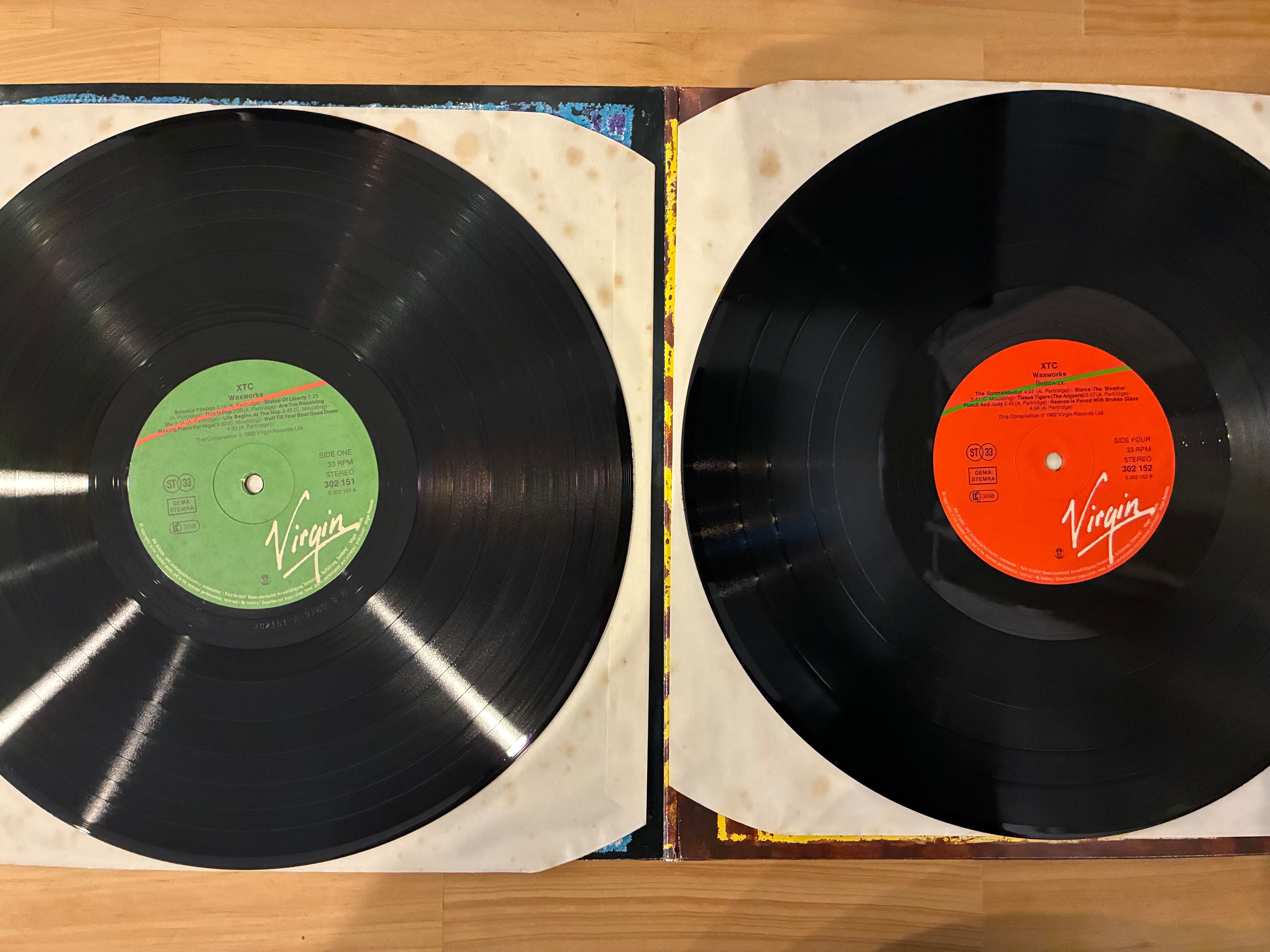 XTC LPレコード XTC / WAXWORKS SOME SINGLES 1977-82 | sixteen records (シックス