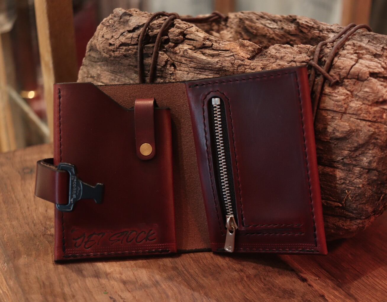 Cobra Buckle Wallet “MINI” timber brown | JET STOCK