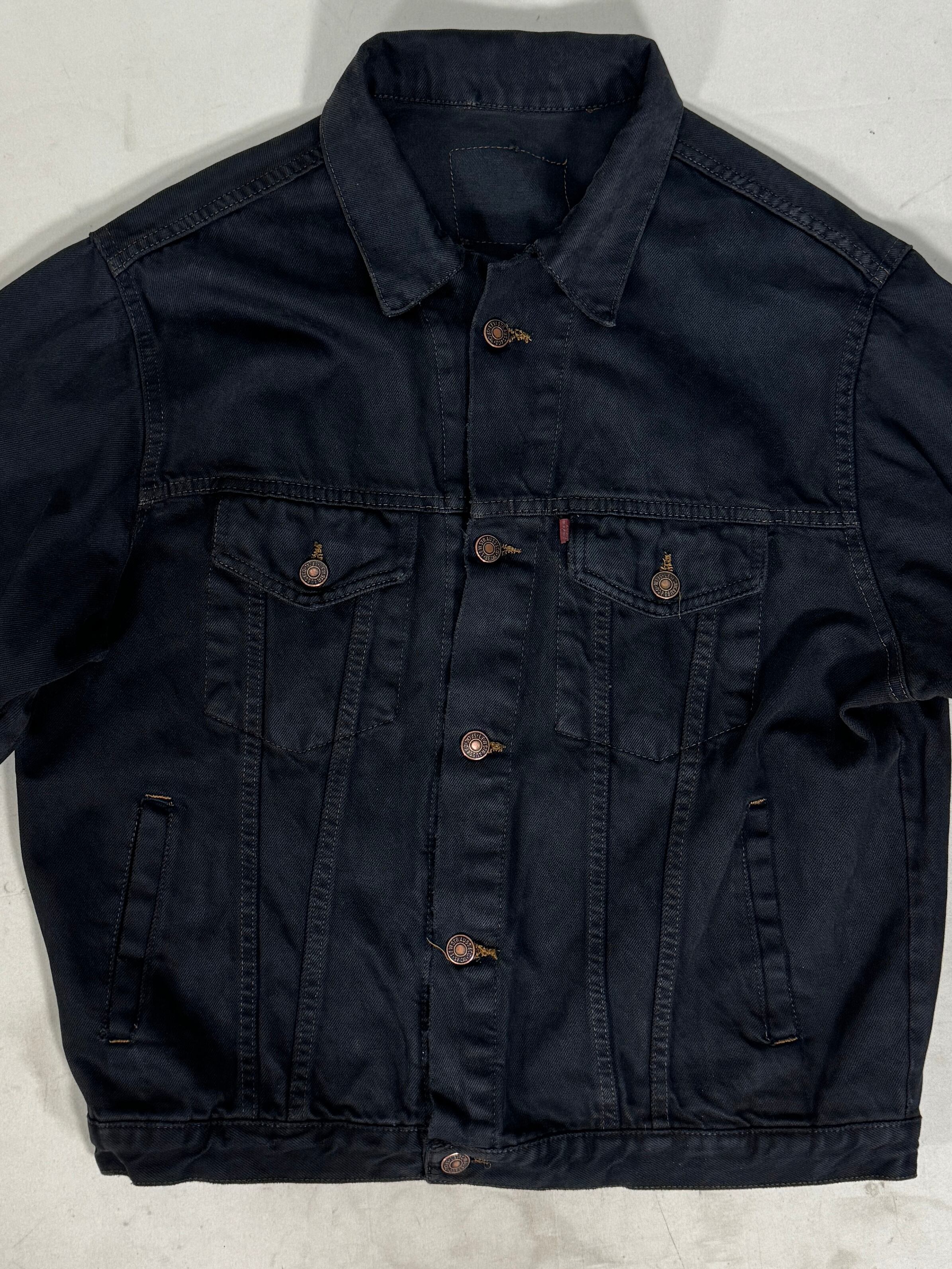 L」USA製 Levis Denim Jacket (Black overdye)/ss4 | yoused