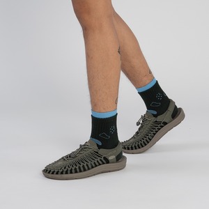 【Goodpair Socks】BUMI-GROW・ソックス／ビストログリーン