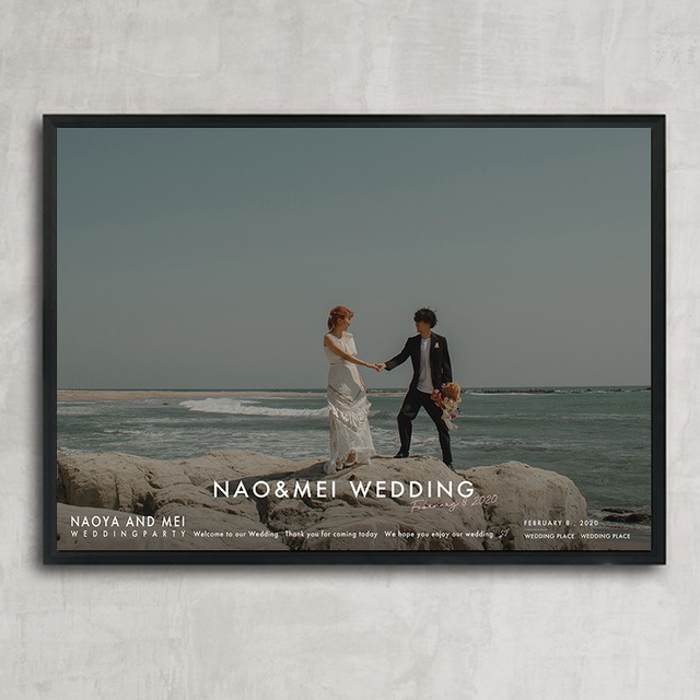 ウェルカムボード　moon