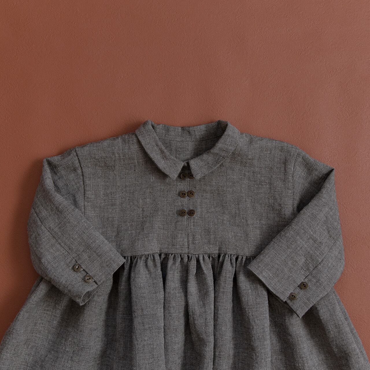 サイズアップ購入用 リブロワンピース 型紙のみ 仕様書なし ベビーと子供服の型紙 Sani Pattern Shop