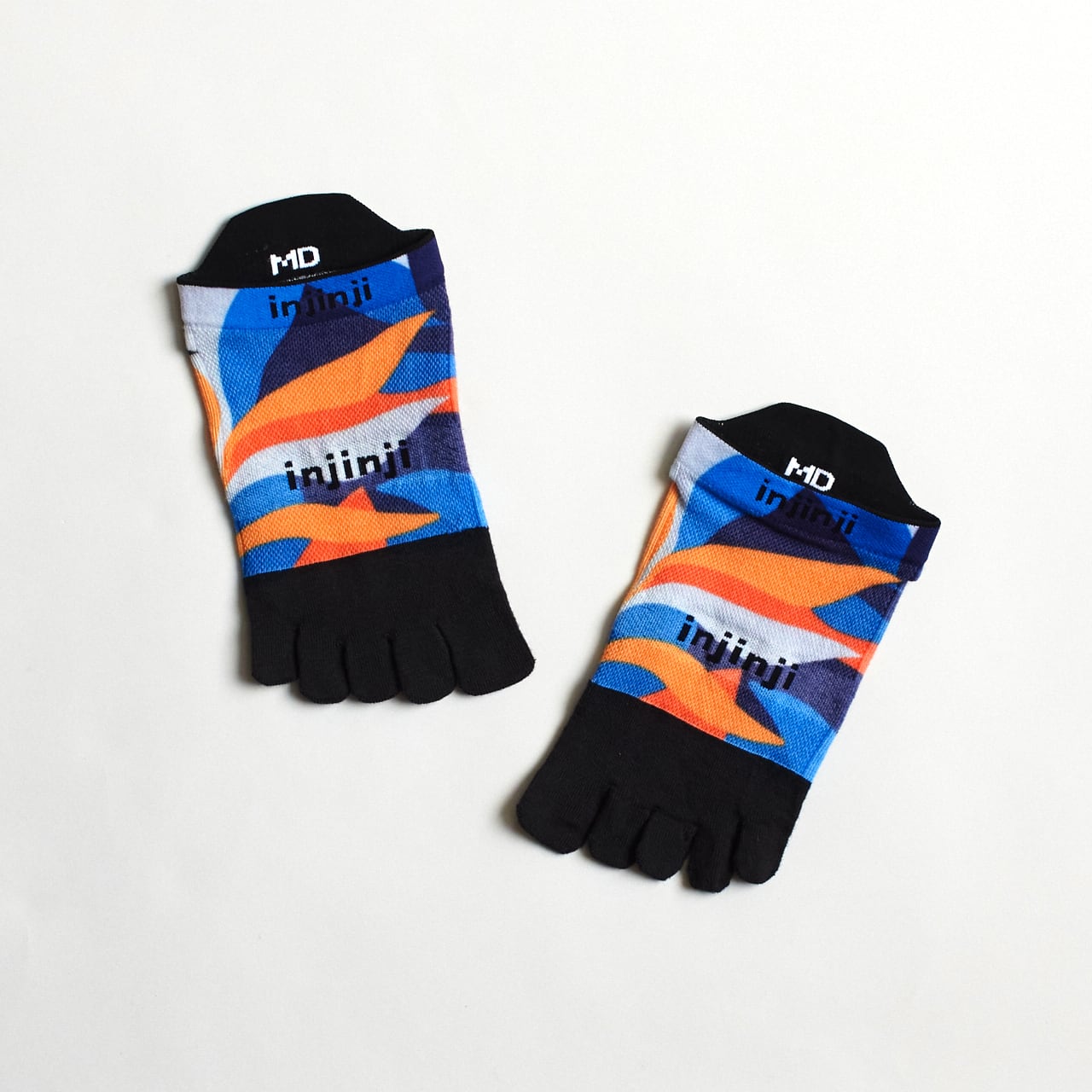 injinji(インジンジ)スペクトラム ランライトウェイトノーショウ -ボタニック (BOT) ランニング 5本指ソックス