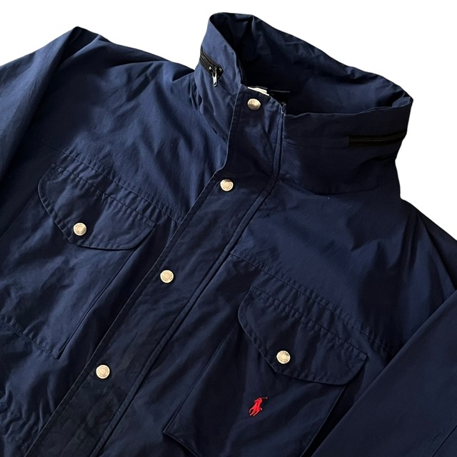 80's Polo Ralph Lauren”ラルフローレン”ナイロン混 M-65 フィールドジャケット