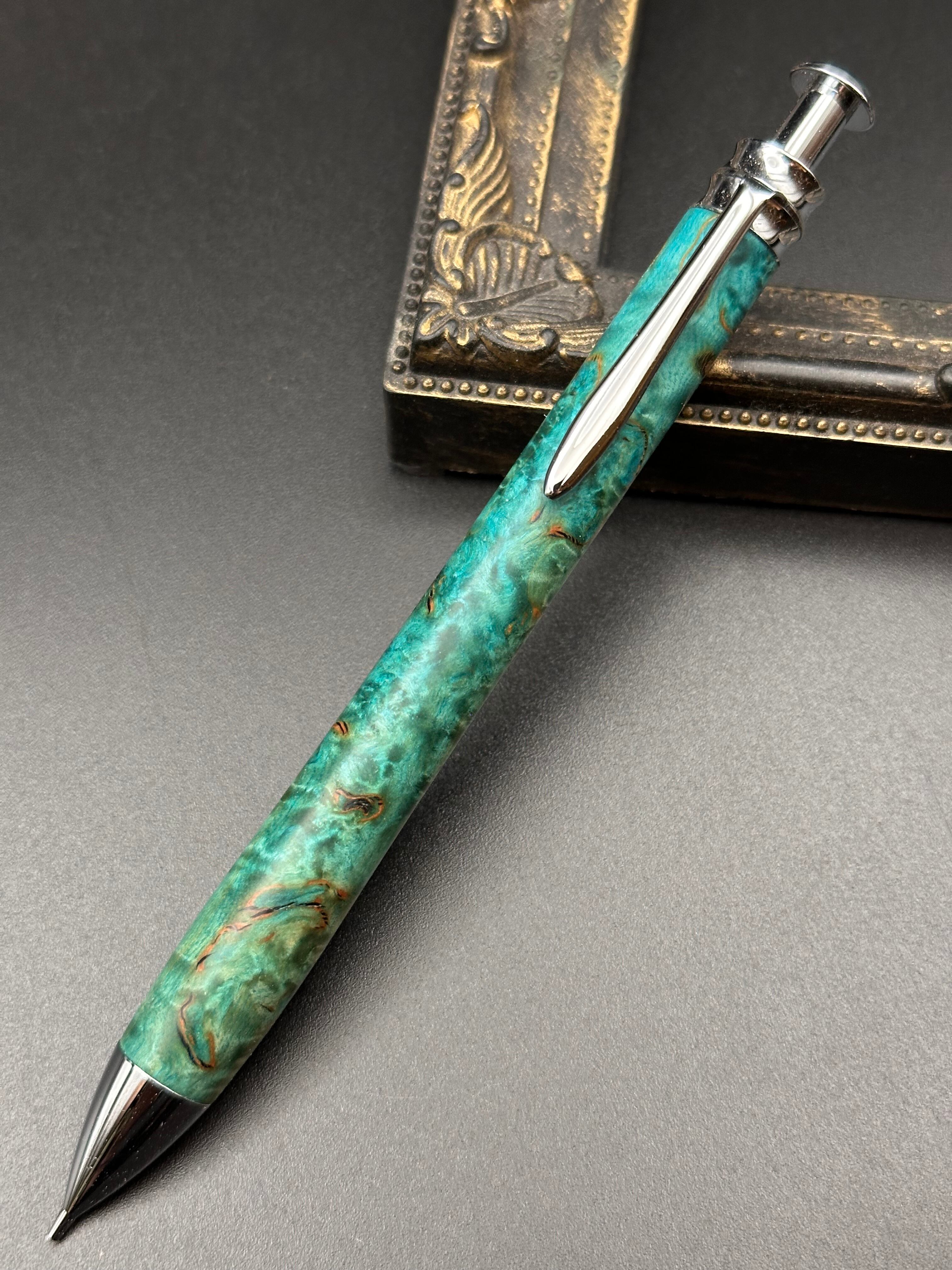 ローズウッドバール×メタルラミネート梨地※おまけ付き/木軸カスタム