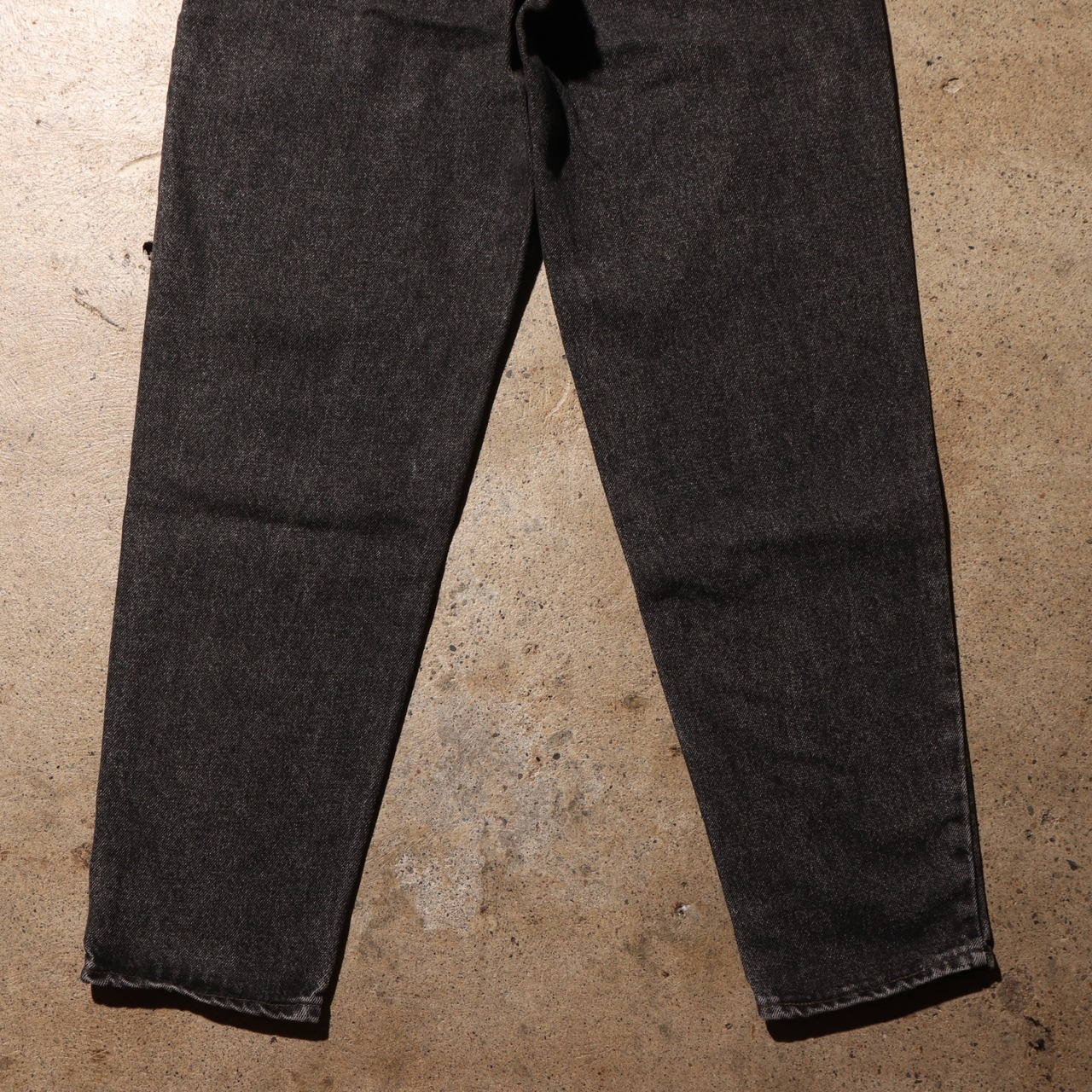 美品 31×30 Levi’s 550 先染め USA ブラックデニムパンツ