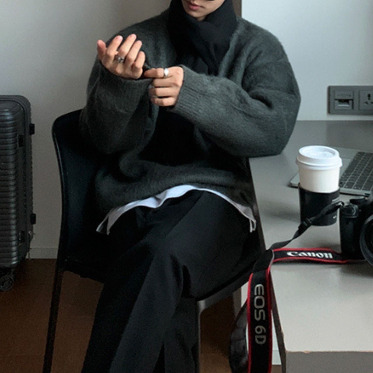 ソフトシャギーニット　MT0080349