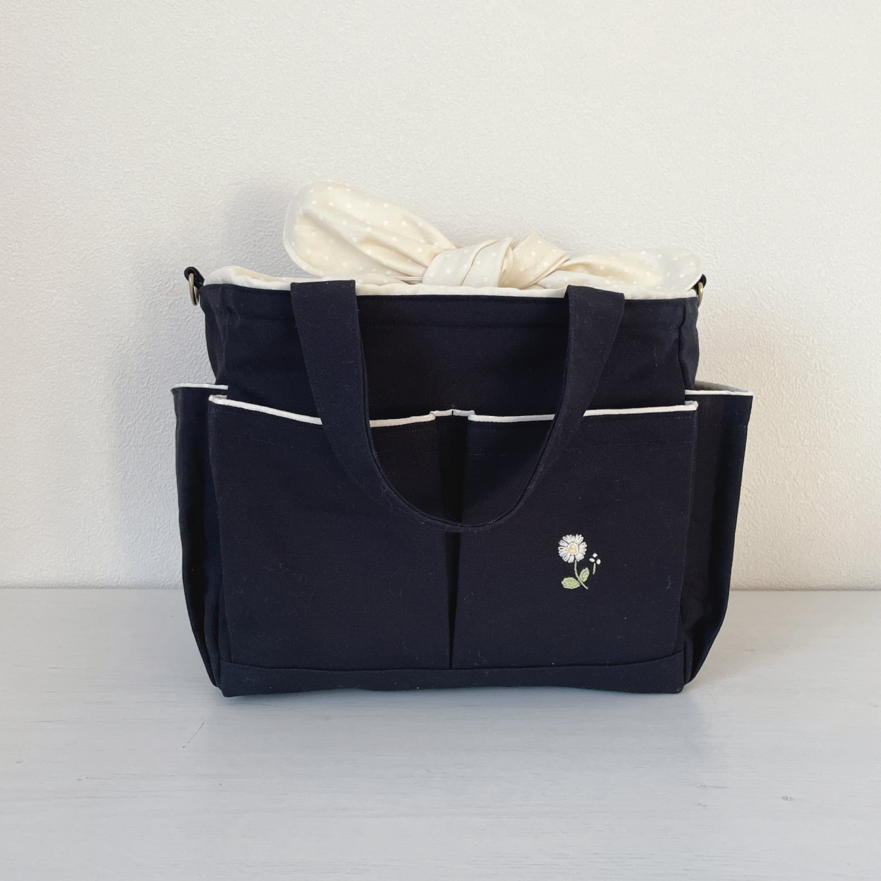 さくらんぼのキルティングマザーズトートバッグ キルティング トート