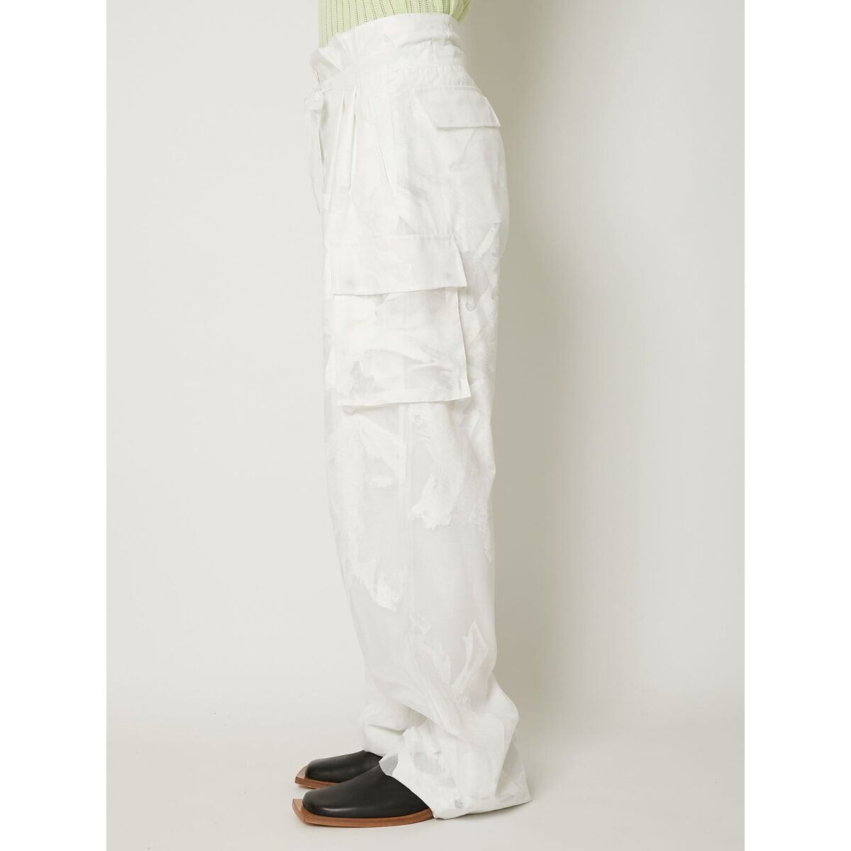 TAAKK】cargo pants 24ss / white TAAKK】cargo pants 24ss / white