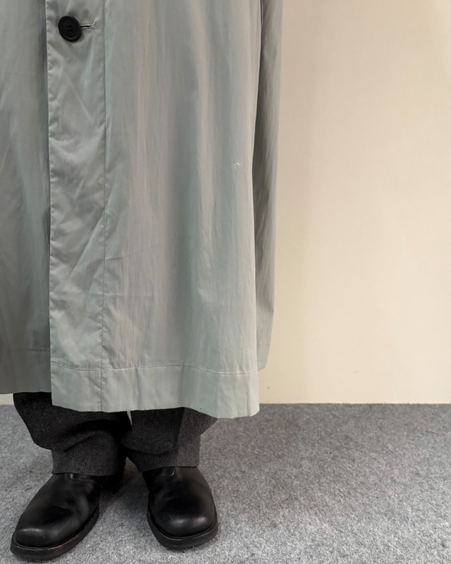 【90s ISSEY MIYAKE】super long soutien collar coat