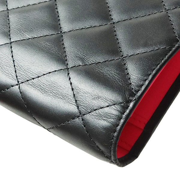Used CHANEL シャネル 長財布 二つ折り カンボンライン マトラッセ