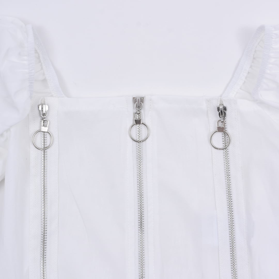 50%OFF】ZIPオフショル(半袖) | VOLCAN&APHRODITE