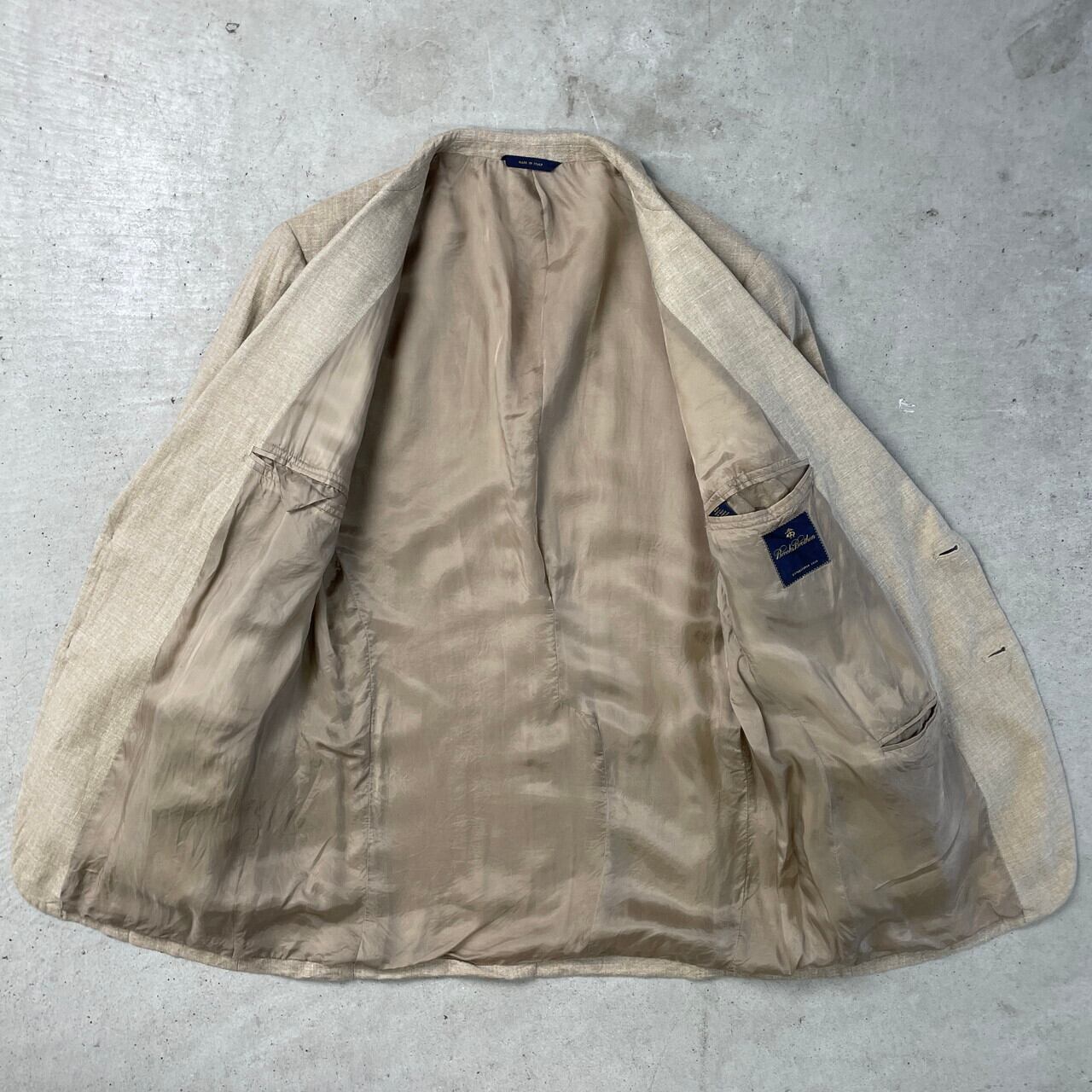 00年代 イタリア製 BROOKS BROTHERS ブルックスブラザーズ テーラード