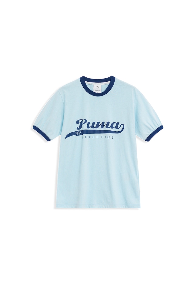 [OPEN YY] PUMA x OPEN YY BABY TEE 2, BLUE 正規品 韓国ブランド 韓国通販 韓国代行 韓国ファッション オープン ワイワイ 日本 店舗