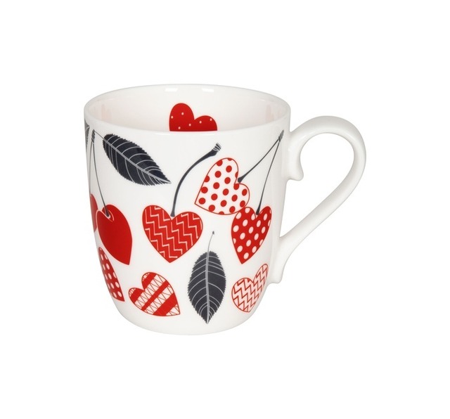 【KN0B01120572442】 Cherry hearts Mug (BC)
