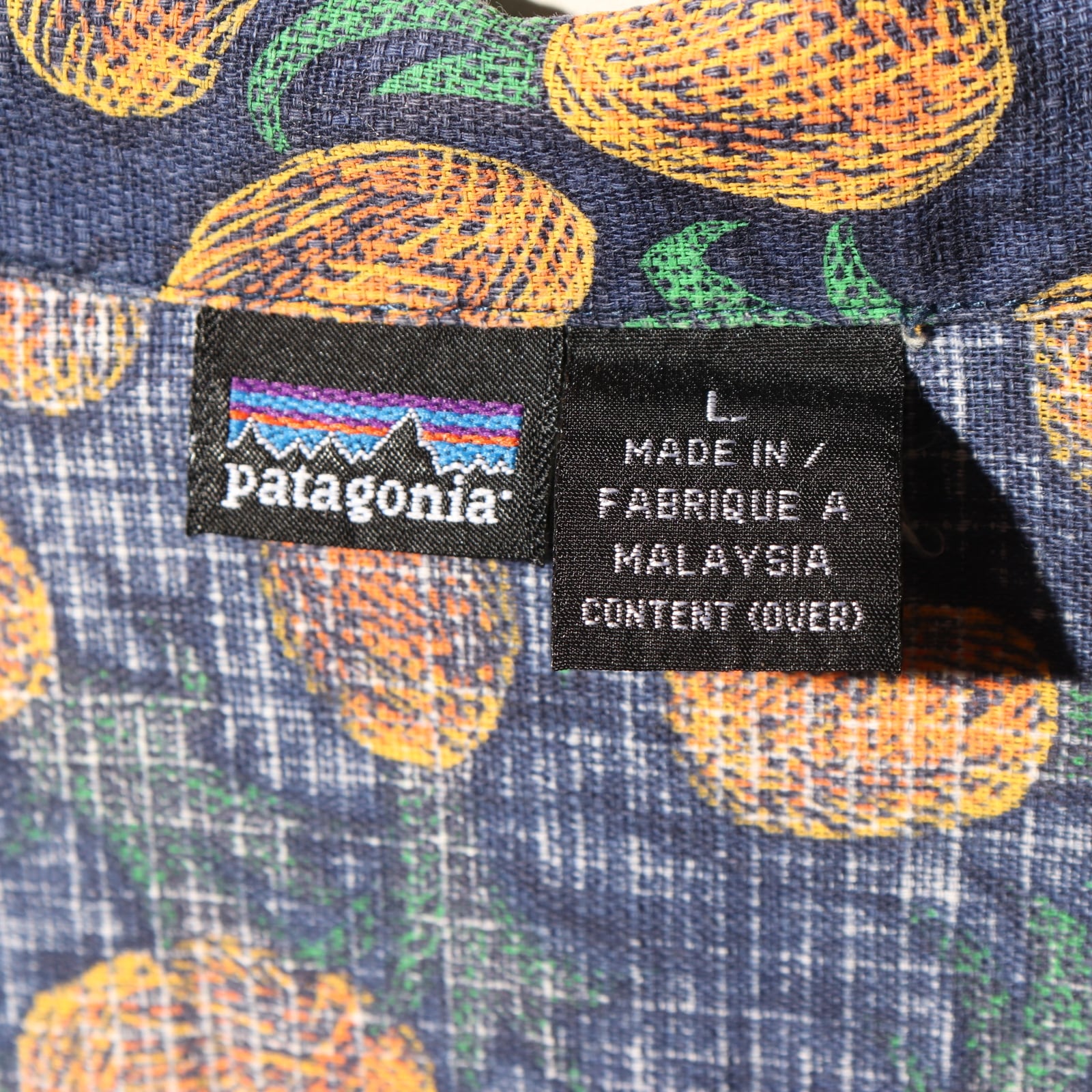極美品 L 95年 ACシャツ パタゴニア patagonia パタロハ パイン