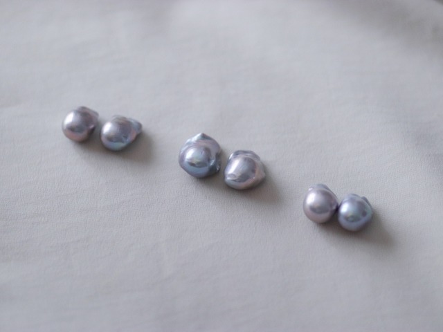 baroque pearl Ⅰ (gray) accessory