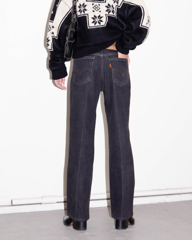 1990s Levi's 517 - center-crease stretched bootcut jeans