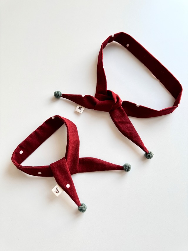 X-mas scarf from WETNOSE クリスマス スカーフ